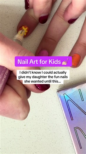 Letting My Daughter Design Her Own Nails: A Fun Parenting Hack!