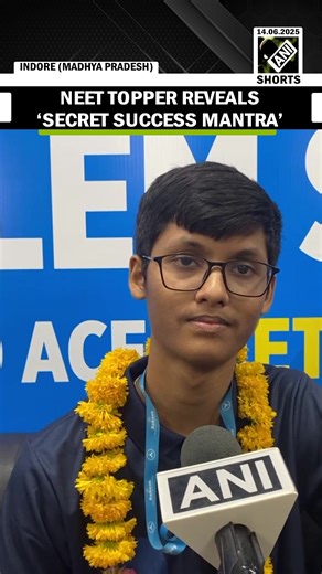 7.1M views · 27K reactions | NEET Result 2025: “Do not use mobile too much…” NEET topper reveals secret to success #neet #neetresult2025 #UtkarshAwadhiya | Asian News International (ANI) | Facebook