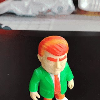 Articulated Flexi Trump Bust – 3D Printable STL/3mf