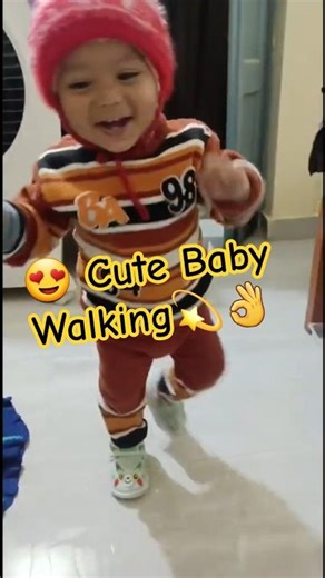 Cute Kid Walking Video! 👶 💕#cutebaby #trending #cute #shorts #funny #viral #viralvideo #ytshorts