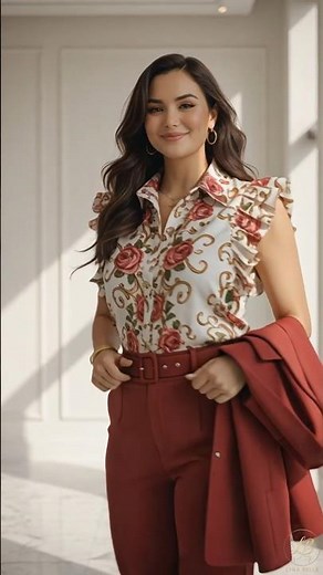 Confidence in Motion ❤️ Power of Red #fashionshorts #ootd #curvy #beautifulwomen #luxuryoutfits