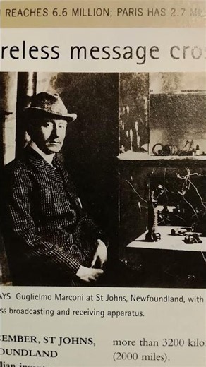 How Marconi Changed The World Forever 📡 #shorts #history