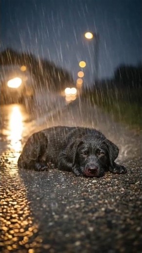 Dog abandoned by owner, anonymous adopts it 🕊️