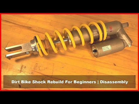Dirt Bike Shock Rebuild - DISASSEMBLY