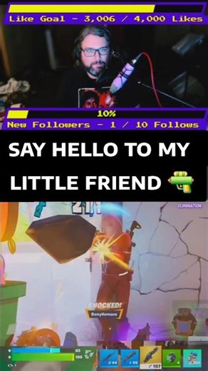 say hello to my little friend 🔫