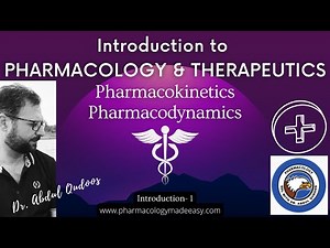 Introduction to PHARMACOLOGY part -1