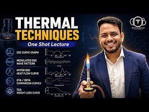 Thermal Technique | Modulated DSC | Hyper DSC |Experimental parameters | DTA | DDTA | TGA #thermal