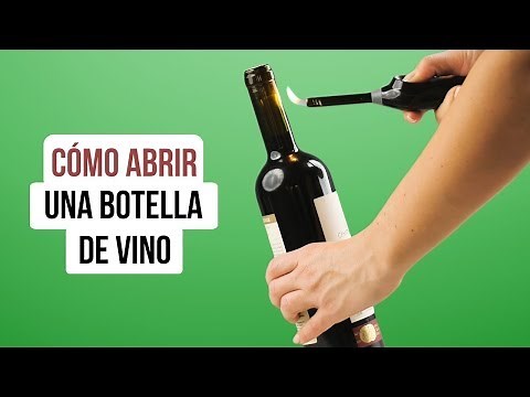 4 TRUCOS PARA FIESTAS: ABRIR UNA BOTELLA DE VINO SIN SACACORCHOS