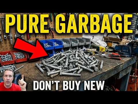 Why 90% of Bolts at Hardware Stores Are Fake (The Fastener Fraud)