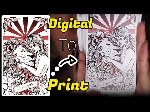 Designing A Tarot Card. Tutorial!