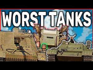 Worst Tank for Each Nation in War Thunder