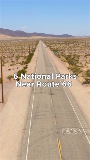 This is the year to plan the ultimate American road trip and cross off more national parks off your list. 🚘 Celebrate The Mother Road's centennial year by visiting some of the most iconic national parks alongside pit stop diners, and buzzing neon signs. Learn more at https://bit.ly/4gfvltn ✨ #VisitUSAParks #Route66 #roadtrip #nationalparks | Visit USA Parks