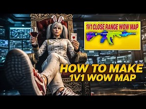 PUBG WOW MAP KAISE BANAEN 1V1 | WOW MAP TUTORIAL