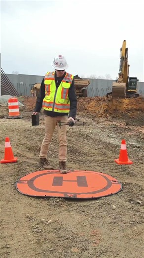 Launching a Drone on an Active Construction Site