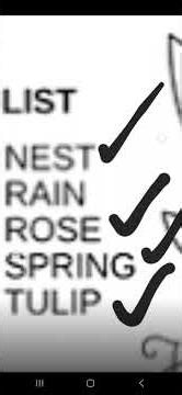 Four Season Word Searches part 4: Spring Garden Word Search