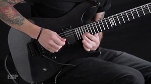 ESP E-II M-II Electric Guitar with Case, See Thru Black