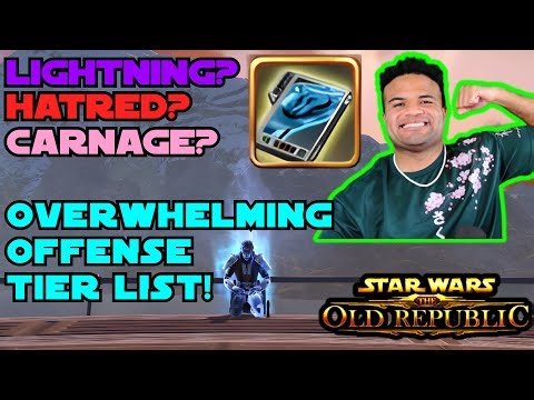 Best SWTOR Disciplines for Overwhelming Offense (Tactical Tier List)
