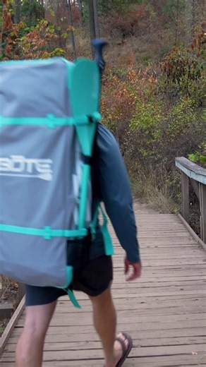 When everyone else packs it in, we gear up. Fall paddling is for those who stand apart. . VC @junior.trapper | BOTE