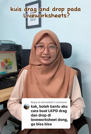 Kuis Drag and Drop di Liveworksheets