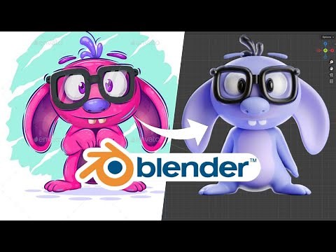 Blender : Créer un Personnage 3D à partir d’une Photo – Tuto FR logiciel de modélisation 3d gratuit