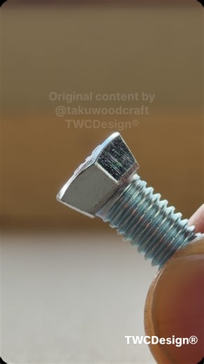 Takurou Seino on Instagram: "Dovetail Bolt!? While looking at an M8 bolt, I wondered, “What if I modify it to fit into a dovetail slot?” So I gave it a try—and the result turned out really well. This design seems to have potential for jigs. Could this work as a hold-down clamp? What other uses can you think of? I’d love to hear your ideas 👍 @takuwoodcraft #twcdesign #woodworking #リール投稿1217日目"