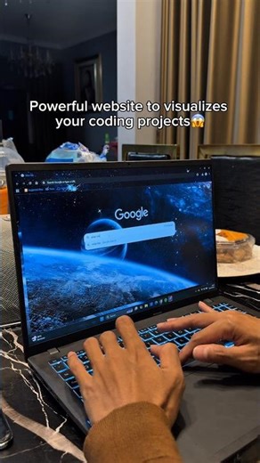 See the visual design before you even start coding😱 #coding #programming #tools #shorts #viral
