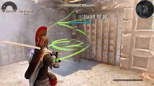 I demonstrate my Skyrim two-handed custom animation setup in the arena