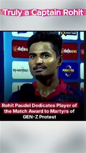 Truly a Captain Rohit..