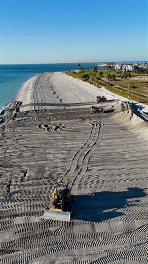 🎉 Beach Update Alert! 🌊 Our renourishment crew is almost to Redfish Pass — dredging should wrap up in just 2 days! 🚜✨ Right behind them, the planting team is cruising down the dunes, adding fresh sea oat plugs to help our shoreline thrive. 🌱💚 They’re set to finish about a week after dredging wraps up. If all goes to plan… the entire beach will be open by Thanksgiving! 🦃☀️ Get ready for sandy toes and gorgeous views! 🌴🌊 | Captiva Erosion Prevention District