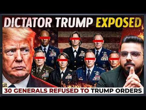 Trump Fired 12 Military Generals in Middle of Iran War! Regime Change 😕