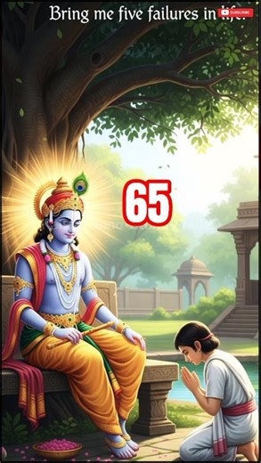 Day-8/365 | Life Lesson | Shri Krishna’s Secret of Failure #motivation