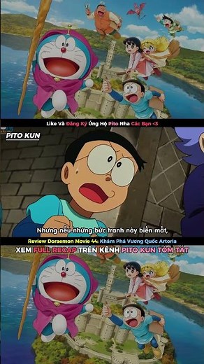 Doraemon & Nobita: The Adventure Into The Picture World | Movie 44 #doraemon #anime #moviereview