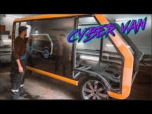 HomeMade Cyber Van from the future using the Wattsan CNC machine. Part 2