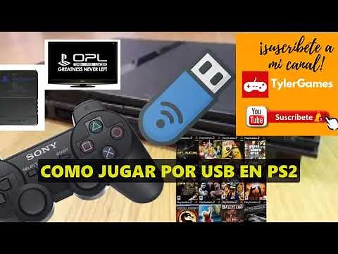 PS2 USB - TUTORIAL COMO JUGAR JUEGOS POR USB - PLAYSTATION 2