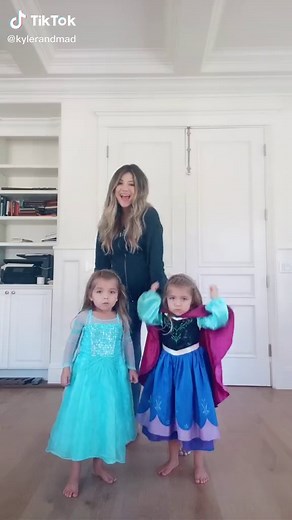 They LOVED this Tik tok because of the Frozen song at the beginning 😂❄️