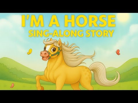 I Am a Horse | Singing Story 🎵 | Meet the Animals Series | Fun Musical Animation for Kids