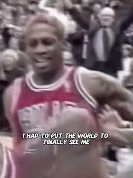 Rodman: Thank you, Michael, for saving my life. #nba #nbacontroversy #basketball #jordan