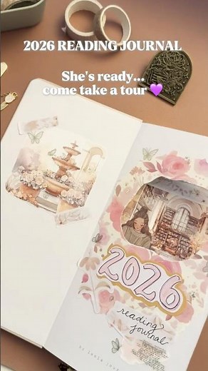 2026 Reading Journal Tour ✨📚💖