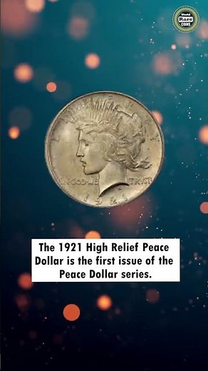 1921 High Relief Peace Dollar: The Rare Coin Every Collector Wants! 🪙