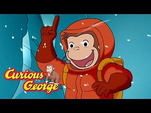 George's Blizzard Shelter! 🐵 Curious George 🐵 Kids Cartoon 🐵 Kids Movies