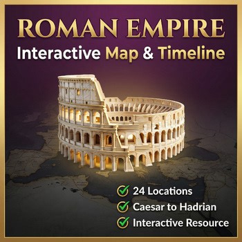 Ancient Rome (133 BC - 180 AD): Interactive 3D Map & Timeline | World History