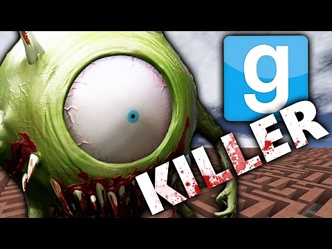 KILLER MONSTERS INC?! | Gmod Murder Maze Challenge