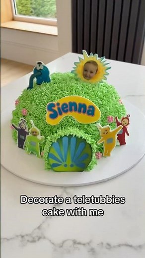 Teletubbies theme cake
