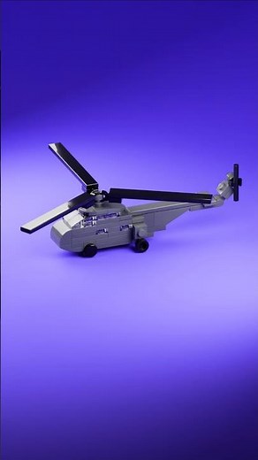 LEGO Military Helicopter 🚁 Mini Bricks Build