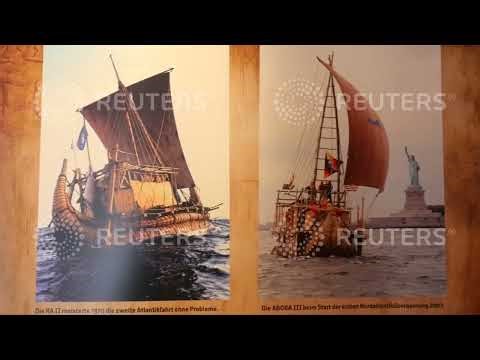 Black Sea adventurers plan reed boat trip to Egypt