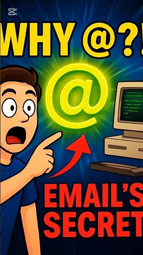 The Secret History of the At Symbol😱 #shorts