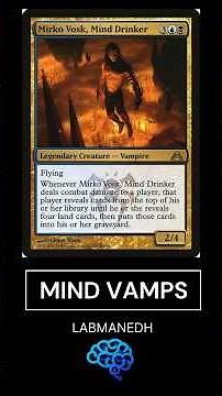EDH Vampire Dimir Deck #edh #mtg #commander #cardgame #howtobuild #dimir #vampire #magicthegathering
