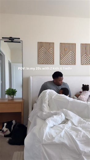 Making real life decisions with 2 kids and 1 wife can be scary but heyyy… 🤍 #family #husband #father #life | Isaiah Charles