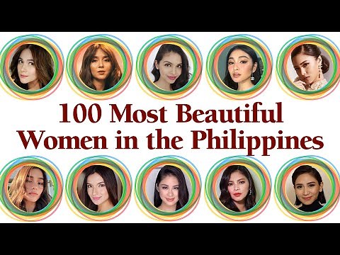 The 100 MOST BEAUTIFUL WOMEN in the PHILIPPINES for 2019