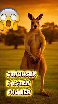 Kangaroo Facts That’ll Kick You Out of Your Seat! 🦘 #kangaroo #animals #wildanimals #wildlife
